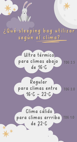 Sleeping bag Ultra Térmico para Recién Nacido (0-6 meses) - Rainbow