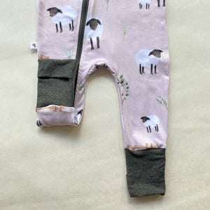 Pijama ligera para Bebé (ecológica) - Ovejitas