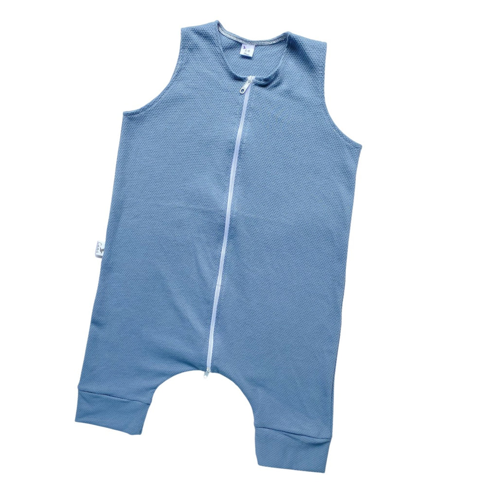 Sleeping bag para bebé para clima cálido - Azul Pastel