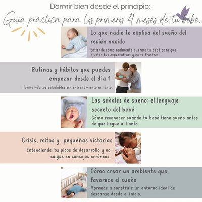 Guía esencial para sobrevivir las noches con tu recién nacido - Camú
