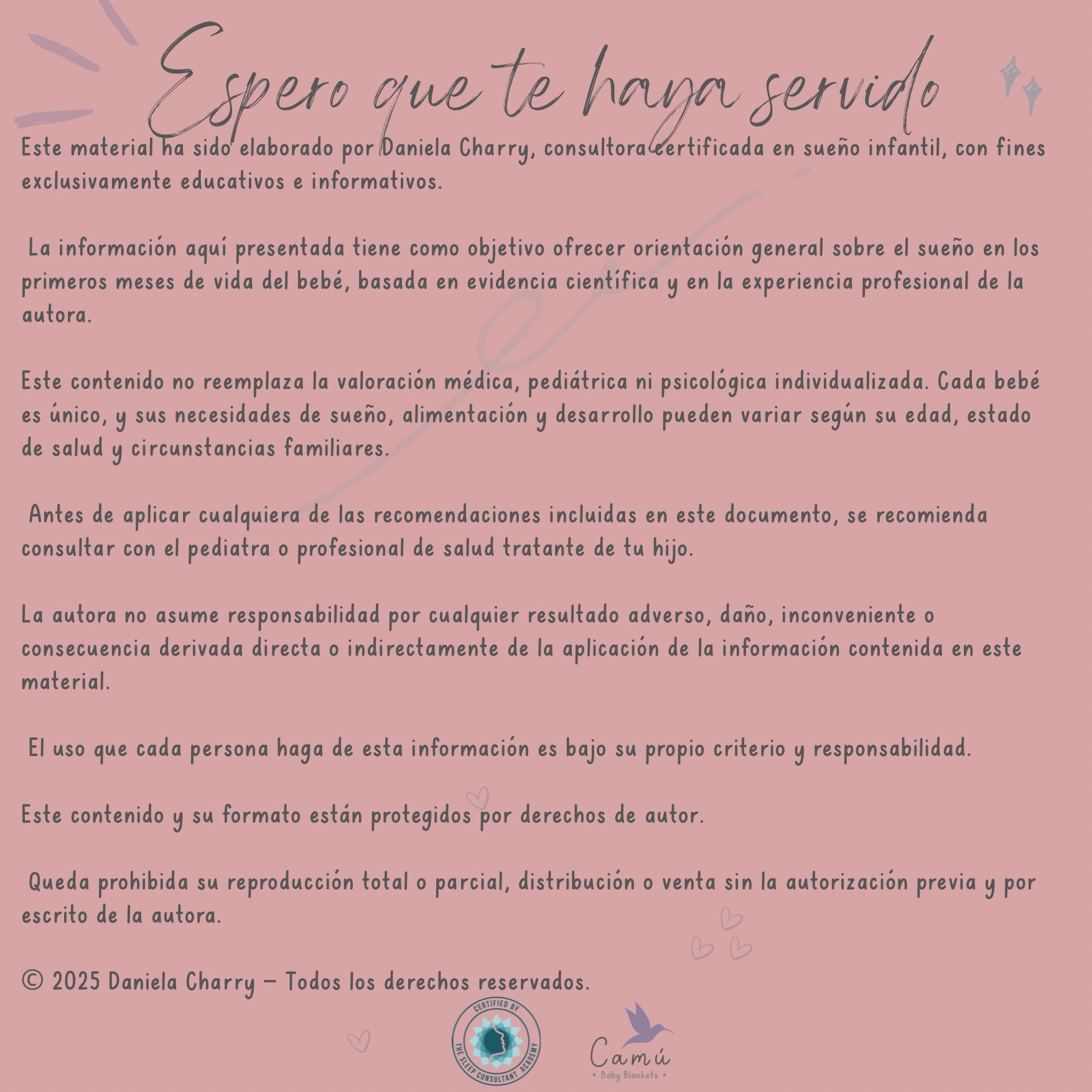 Descargable: Guía esencial para sobrevivir (y disfrutar) las noches con tu recién nacido